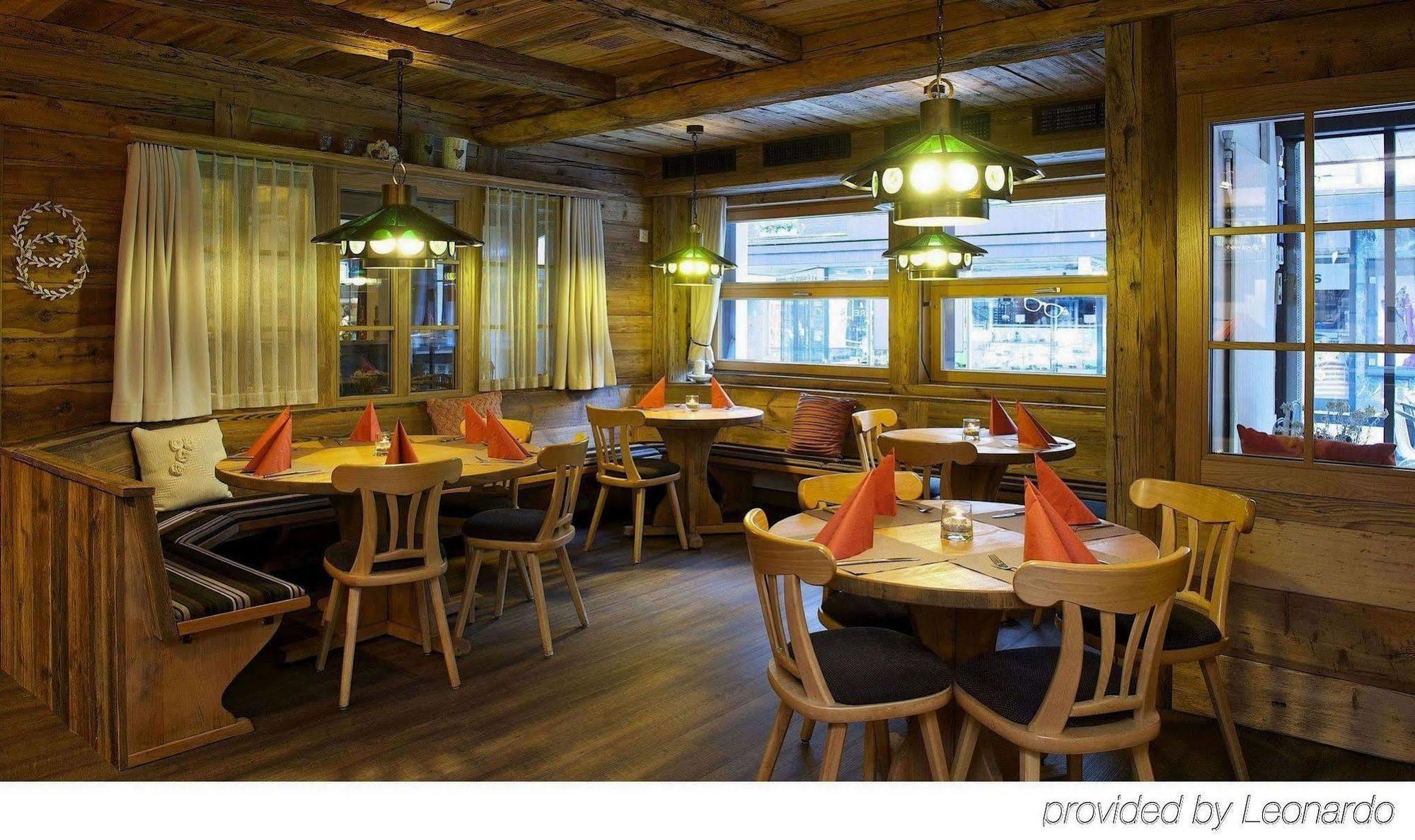 Hotel Pollux Zermatt Restaurang bild